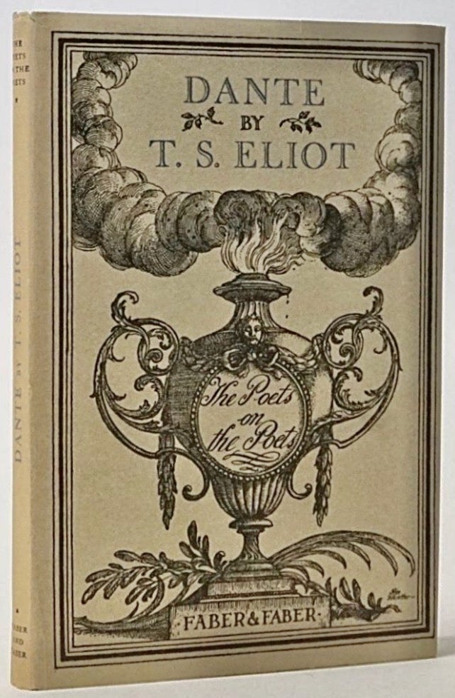 Item #BB2602 Dante [The Poets on the Poets]. T. S. ELIOT, Thomas Stearns.