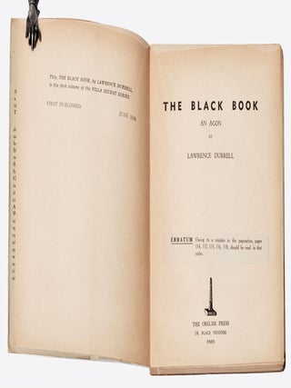 The Black Book : An Agon