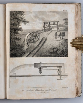 A treatise on the improvement of canal navigation; exhibiting the numerous advantages to be derived from small canals. And boats of two to five feet wide, containing from two to five tons burthen. With a description of the machinery for facilitating conveyance by water through the most mountainous countries, independent of locks and aqueducts: including observations on the great importance of water communications, with thoughts on, and designs for, aqueducts and bridges of iron and wood. Illustrated with seventeen plates [Uncut]