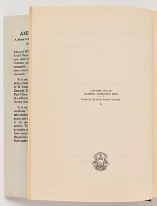 Axel's Castle : A Study in the Imaginative Literature of 1870-1930