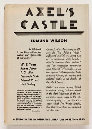 Axel's Castle : A Study in the Imaginative Literature of 1870-1930