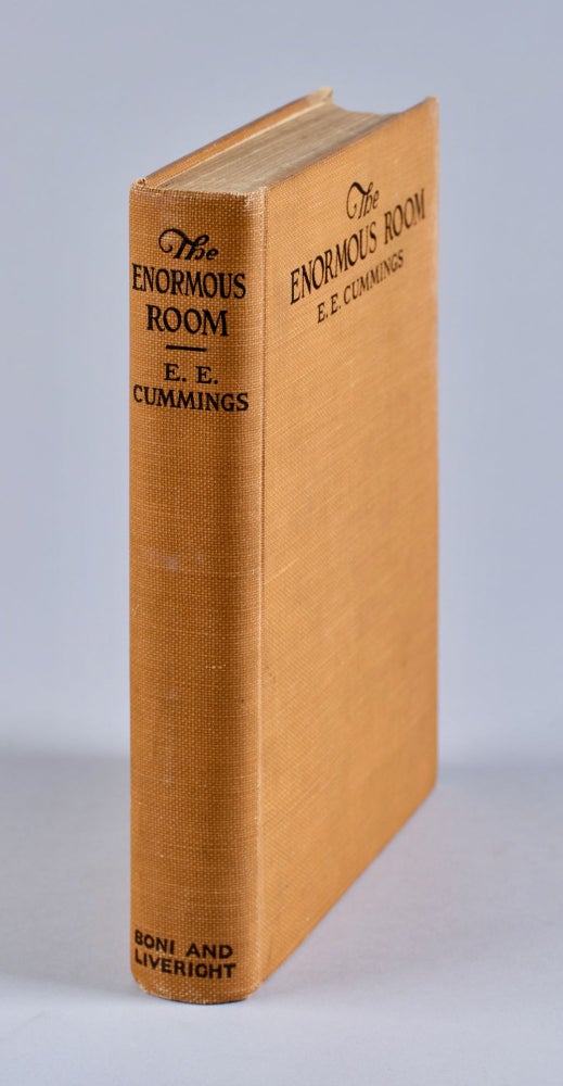 Item #BB2801 The Enormous Room [First State]. E. E. [Edward Estlin CUMMINGS.