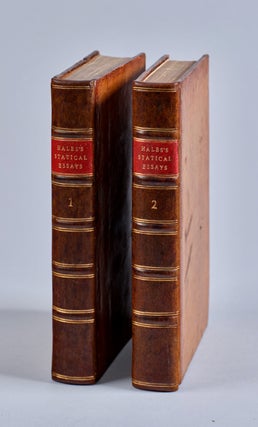 Item #BB2840 Statical essays: Containing vegetable staticks; or, An account of some statical...